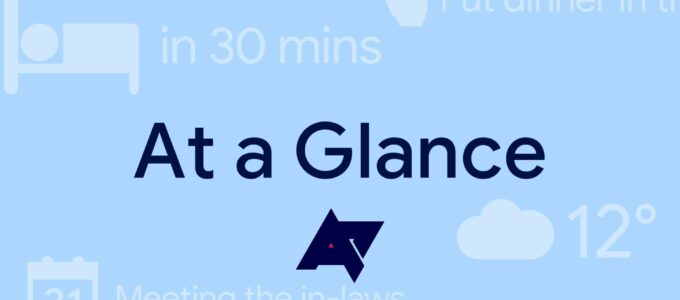 "Android 14 se neobjevil, ale přichází přepracovaný widget Assistant At a Glance"