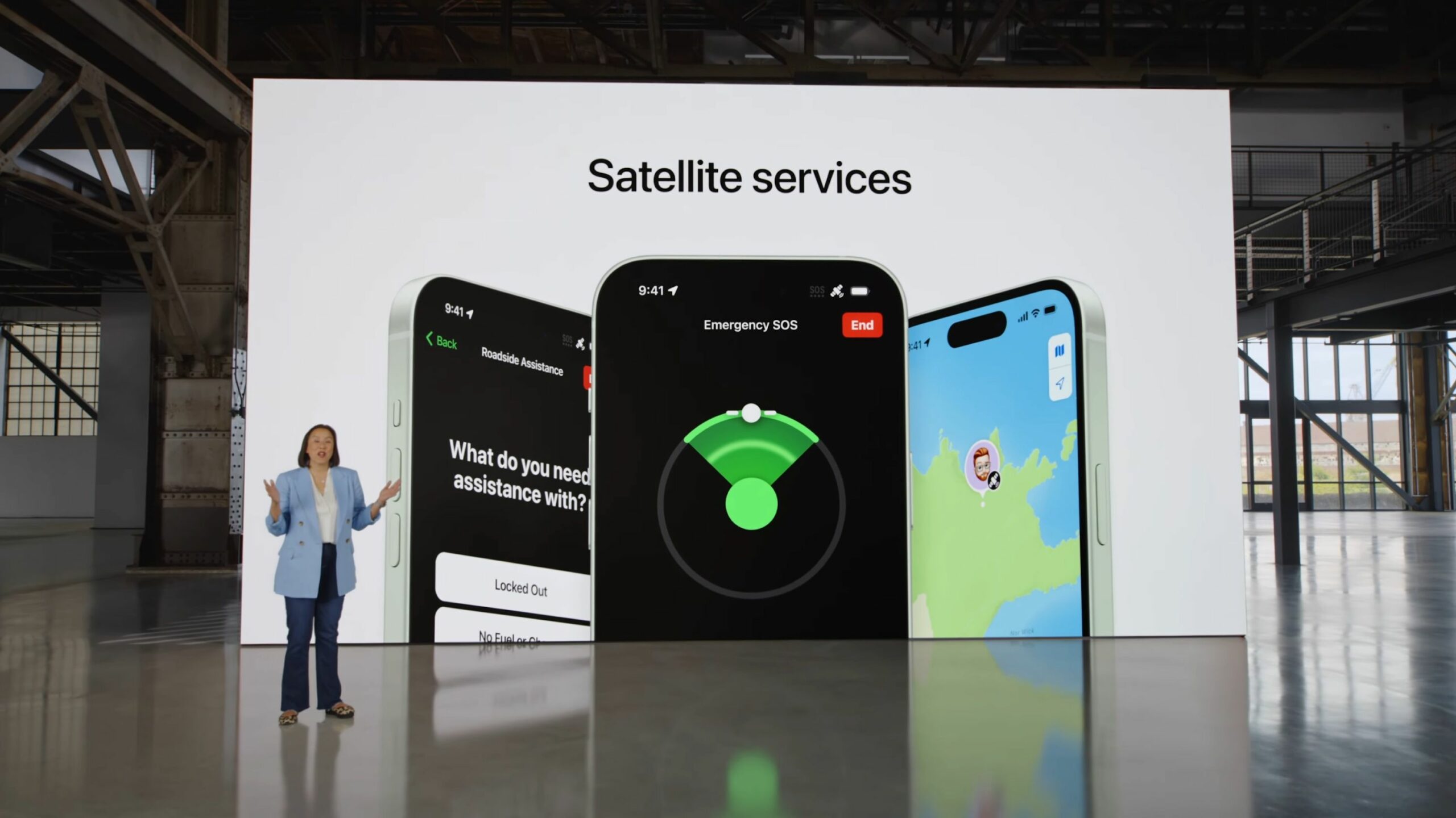 Apple inovuje svou Roadside Assistance funkci pomocí satelitního připojení
