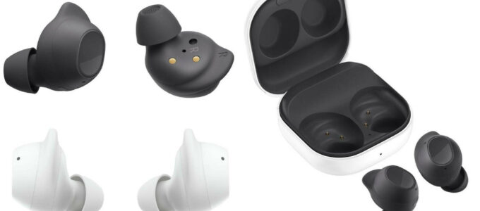 "Galaxy Buds FE: Nové renderové obrázky ukazují levné sluchátka ve dvou barvách"