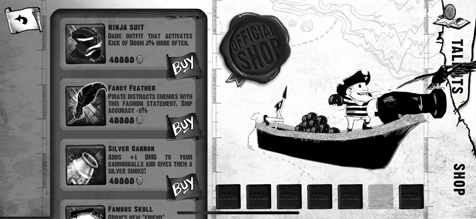 Hra Pirate Boom Boom - Zapomněli ji vybarvit!