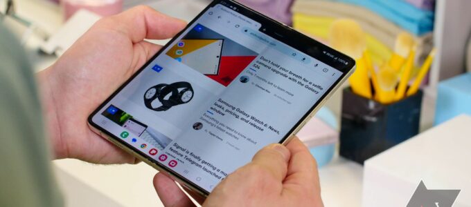 Samsung Galaxy Z Fold 5: produktivita na cestách s novým smartphone
