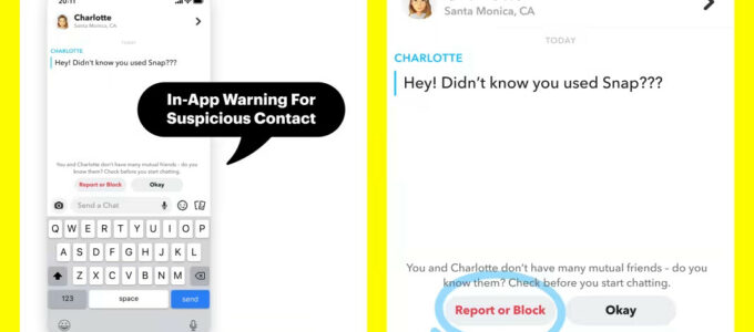 Snapchat se snaží chránit své uživatele před nebezpečnými aktéry