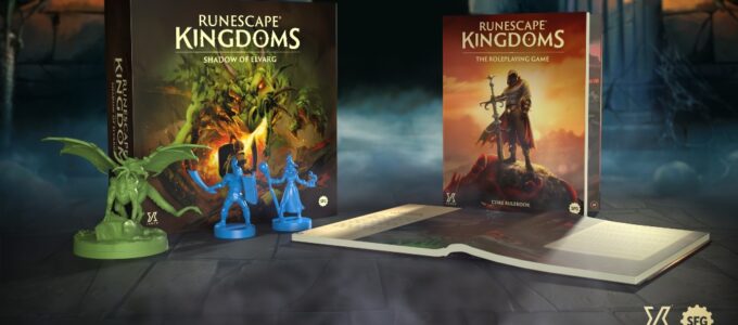 Steamforged Games a Jagex oznámili otevření předobjednávek na deskovou hru a rolovací hru založené na populárním MMORPG RuneScape. Hra bude spadat pod název RuneScape Kingdoms s deskovou hrou s podtitulem Stín Elvargu a rolovací hrou s méně originálním, ale přesným názvem Roleplaying Game.