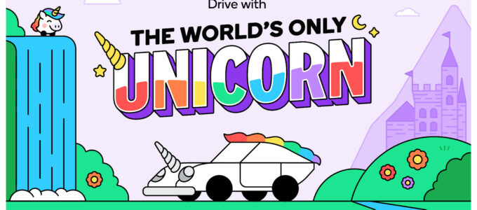 Waze představuje živý zážitek za volantem, Unicorn: kouzlo a vznešenost na každé cestě