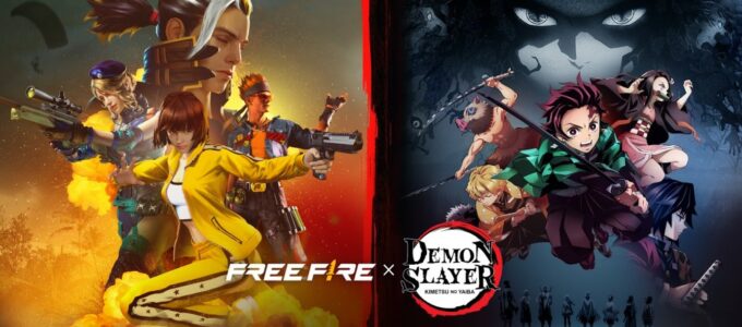 Začíná masivní crossover mezi Free Fire a anime seriálem Demon Slayer: Kimetsu no Yaiba