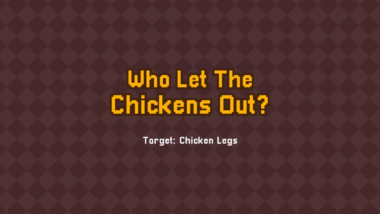 Zjistili jste, jak vypadají zákulisí KFC? Představujeme vám novou bláznivou hru "Who Let The Chickens Out?"!