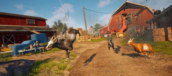 Goat Simulator 3 přichází na Android a iOS! Připravte se na mobilní adrenalinovou jízdu s kamarádem!