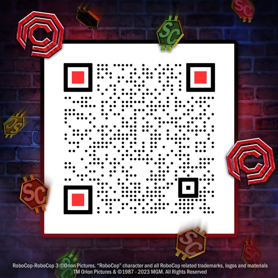 RoboCop QR Code 2