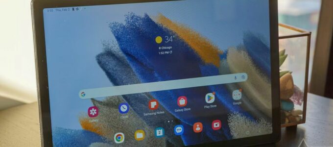 Samsung Galaxy Tab A8: Nejlepší levný tablet s velkou obrazovkou a dlouhou výdrží baterie