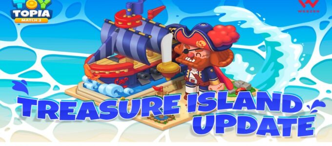 Webzen oznámil vydání dlouho očekávané aktualizace pro hru ToyTopia: Match-3. Přináší novou mapu s názvem Treasure Island a množství odměn a vylepšení.