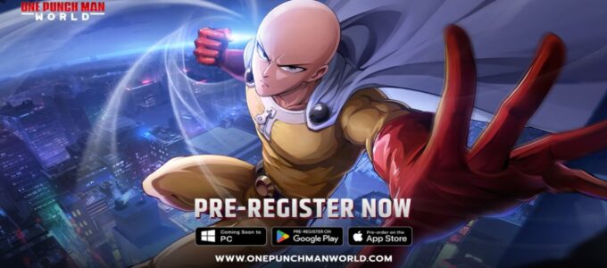 Začíná předregistrace na novou hru One Punch Man: World na mobilních zařízeních.