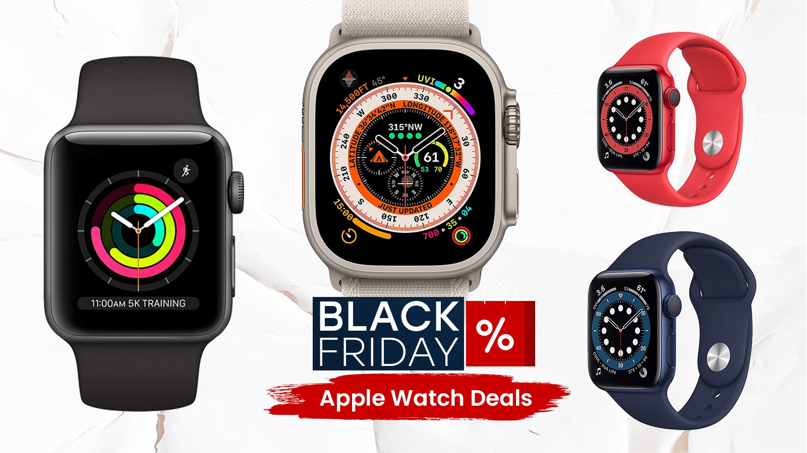 Black Friday: nejlepší nabídky na Apple Watch v jednom místě