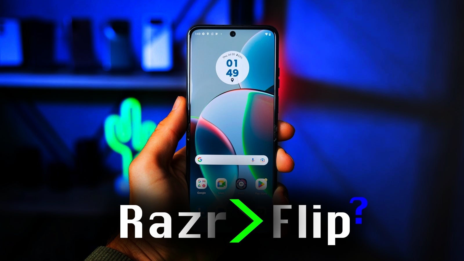 Motorola vydala sklopný telefon Razr 2023 za 500 dolarů! Ale je tu malý problém...