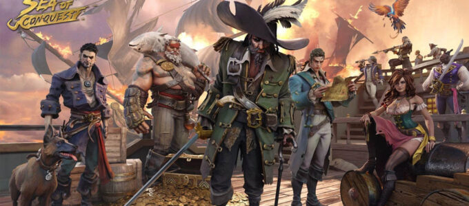 Nová mobilní hra Sea of Conquest od Funplus přináší pirátskou MMORPG zkušenost
