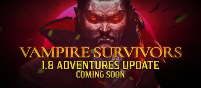 Vampire Survivors přidávají nový režim Dobrodružství v aktualizaci 1.8