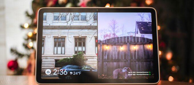 "Využijte obrazovky Smart display jako digitální foto rámy"