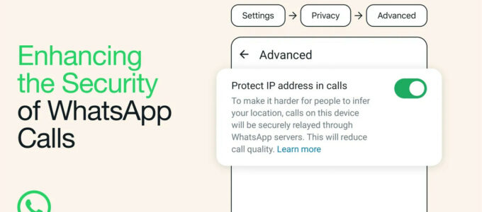 WhatsApp umožní v poslední aktualizaci skrýt IP adresu při volání
