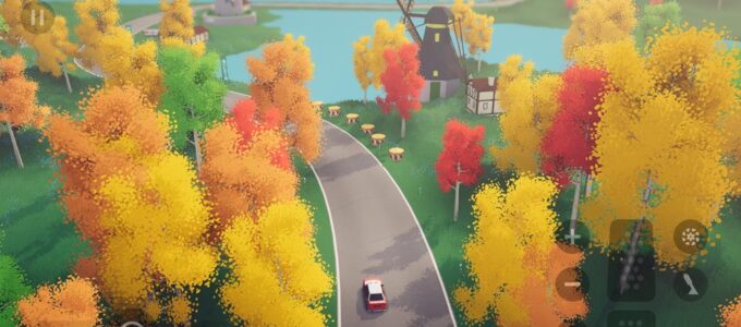 "Funselektor oznámil vydání hry art of rally na iOS tento 18. ledna"