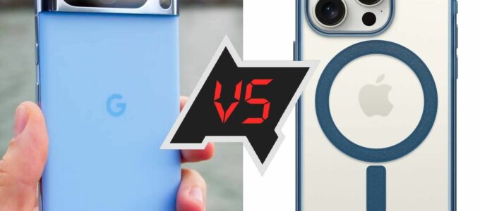 Google Pixel 8 Pro a iPhone 15 Pro: dva odlišné světy mobilních operačních systémů