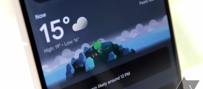 Google představil nový design svého počasí zdarma pro všechny Android uživatele