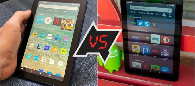 Nový Amazon Fire 7 (2022) vs. Fire HD 8 (2022): Který si vybrat?