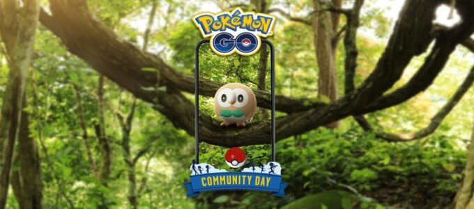 Pokémon Go: Lednový Community Day se bude věnovat Rowletovi, Pokémonovi s trávou a peřím