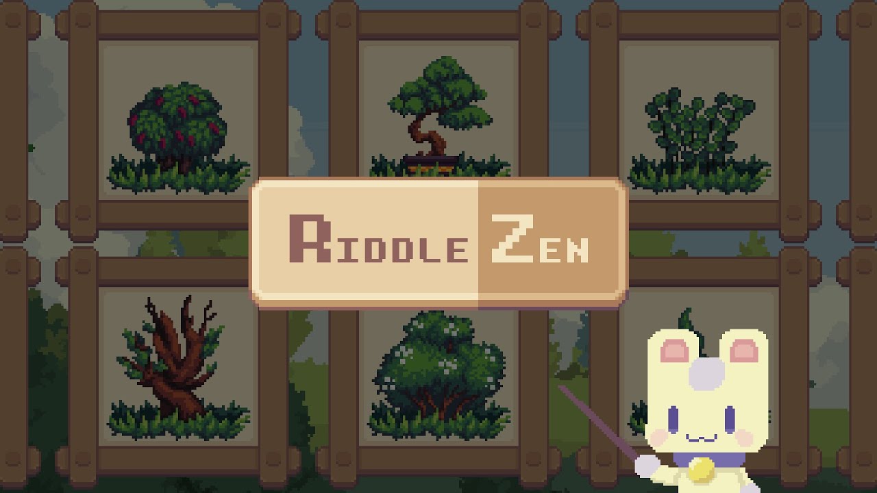Riddle Zen: Hrajte s kočkou a sbírejte rostliny