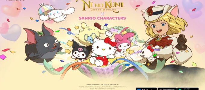 Spolupráce Ni no Kuni: Cross Worlds s Sanriem přináší vánoční akce!