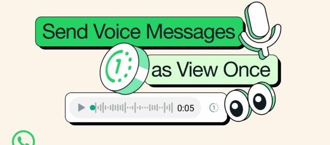 Zasílání samo-smažících hlasových zpráv v aplikaci WhatsApp