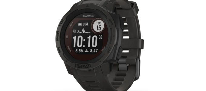 Garmin Instinct Solar s úžasnou výdrží baterie je opět o 43 % levnější na Amazonu