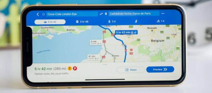 Google Maps při novém testu zobrazuje 3D budovy během navigace