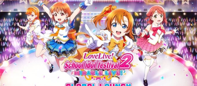 "Love Live! School Idol Festival 2 Miracle Live! Spuštěno v únoru, ukončeno v květnu"