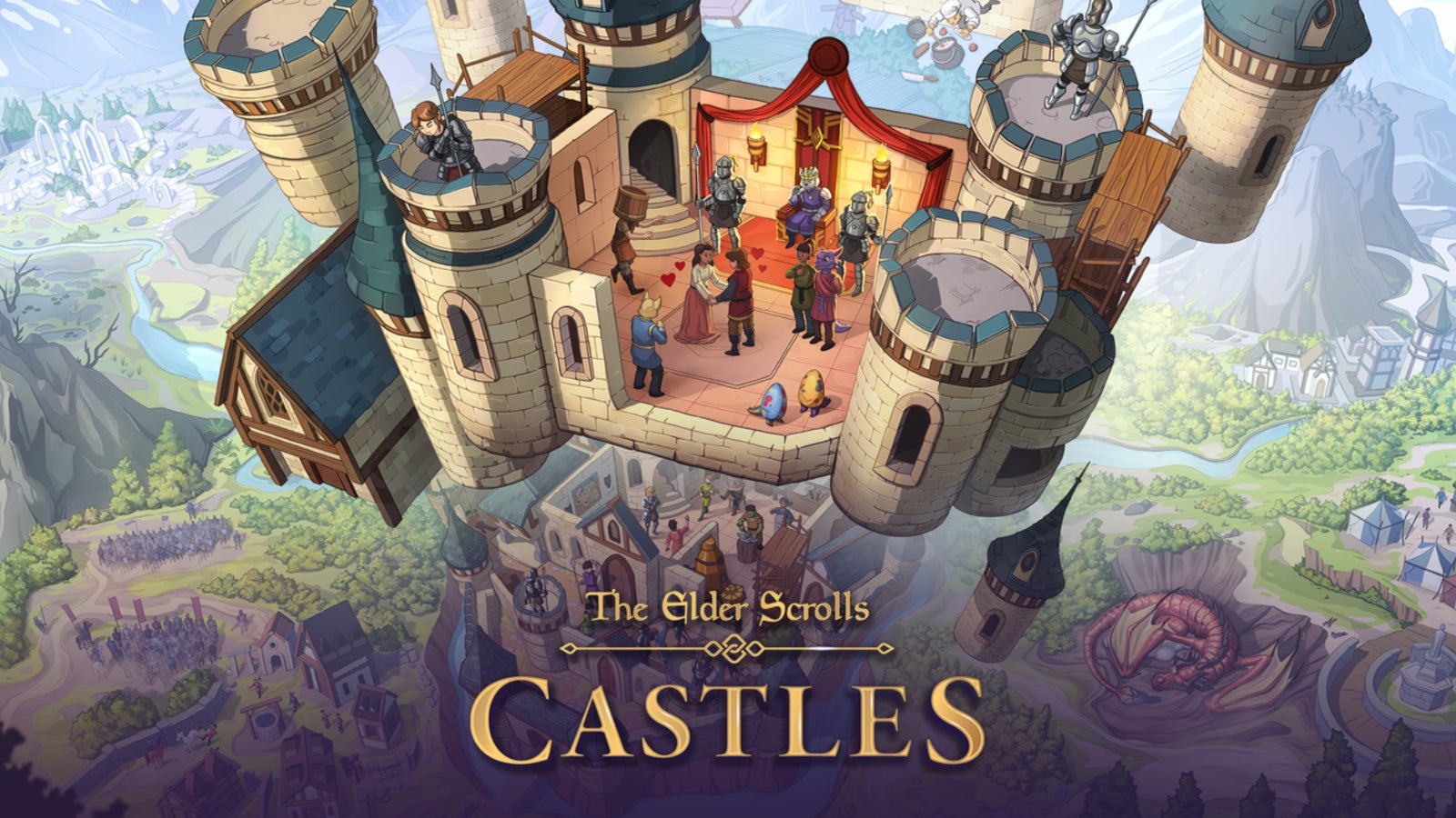 Mobilní hra The Elder Scrolls: Castles je soft-launchována na iOS a Androidu