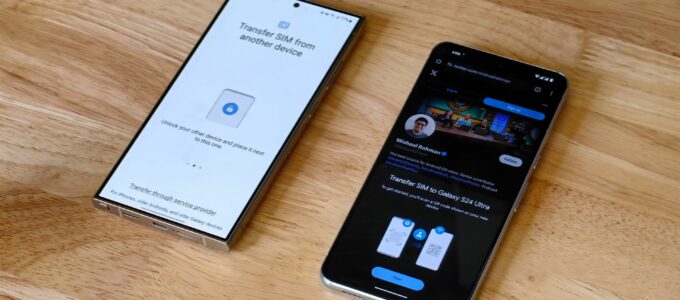 Nově Android umožňuje přesouvat eSIMy mezi vašimi telefony