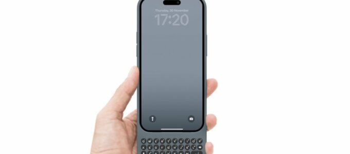 Nový doplněk přidává fyzickou QWERTY klávesnici do tvého iPhonu