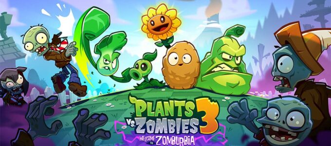 Plants vs Zombies 3: Vítejte ve Zomburbii - Soft launch ve Velké Británii a vybraných regionech