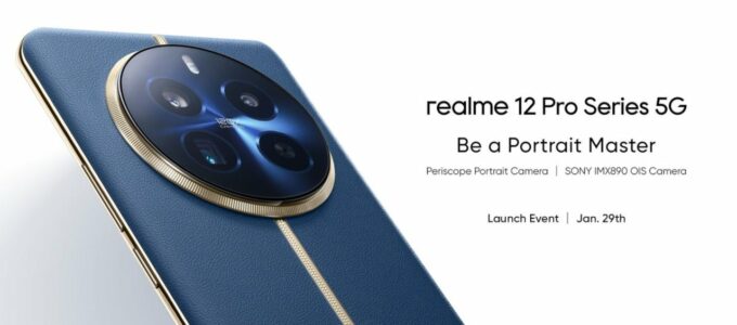 Realme 12 Pro a 12 Pro+: Oznámení plánováno na 29. ledna