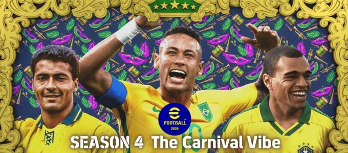 eFootball uvítá nový obsah "The Carnival Vibe" a zdarma Neymar Jr Highlight kartu a další