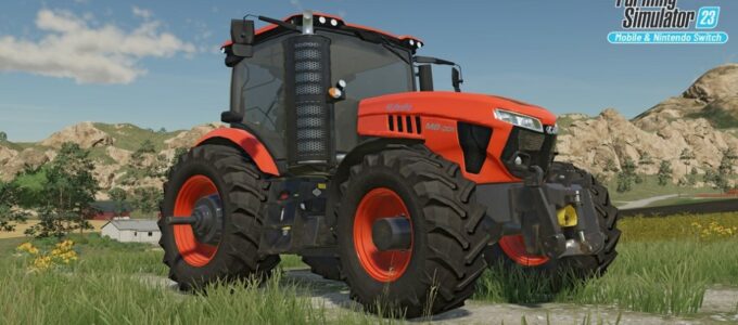 "Farming Simulator 23 představuje novou řadu traktorů Kubota v nejnovější aktualizaci"