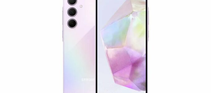 Google potvrzuje klíčové specifikace a design Samsung Galaxy A35