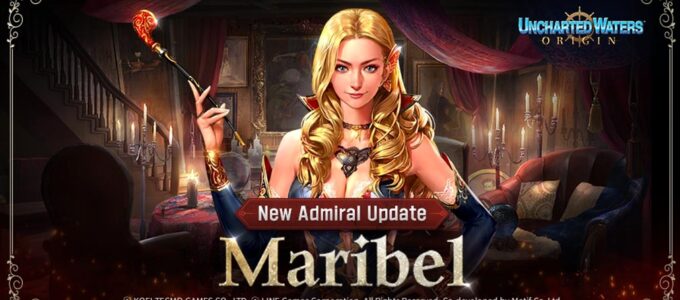 Nový update Uncharted Waters Origin přináší S Grade Admirálku Maribel a její společnici Nanami