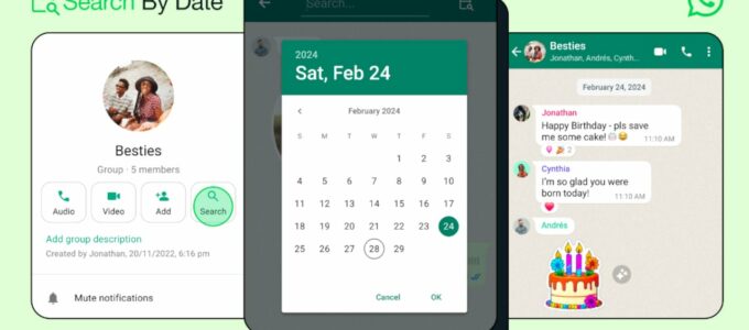 WhatsApp zavádí nový vyhledávací filtr na zařízeních s Androidem