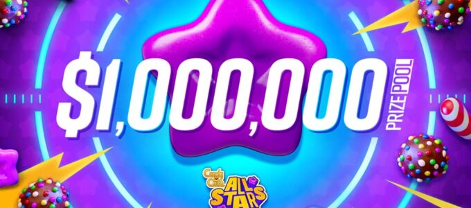 Candy Crush All Stars: Turnaj s milionovou odměnou začíná koncem března