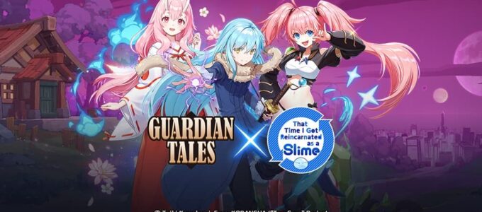 "Guardian Tales spolupracuje s isekai sérií That Time I Got Reincarnated as a Slime"