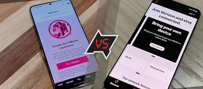 Který operátor je lepší volbou: T-Mobile nebo Verizon?