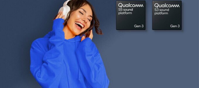 Nové zvukové platformy Qualcomm: S3 Gen 3 a S5 Gen 3 s AI a vylepšeným ANC