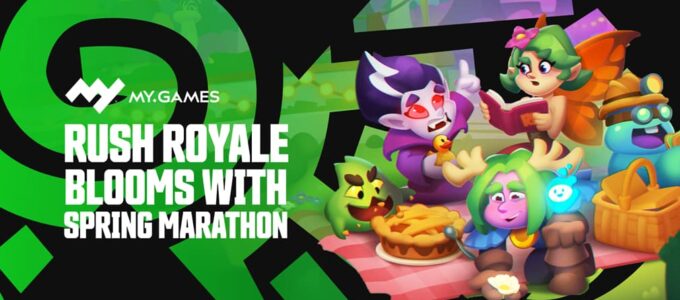 Nový event na jaře v Rush Royale: Spring Marathon