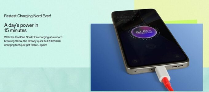 OnePlus Nord CE4 teaser odhaluje důležité zlepšení baterie