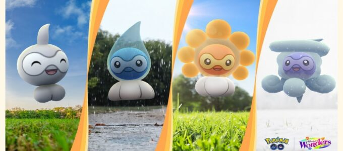 Pokemon Go pořádá Týden počasí od 14. března s Pokémony podle určitých klimatických podmínek.