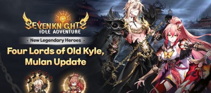 Přichází Kyle - jeden ze Čtyř Pánů starých - do Seven Knights Idle Adventure